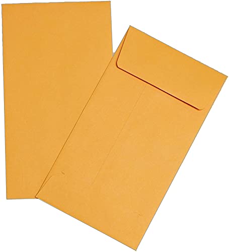 #5-1/2 Little Coin Envelopes, 3 1/8" W x 5 1/2" L, 20lb. - 5,000 Pack