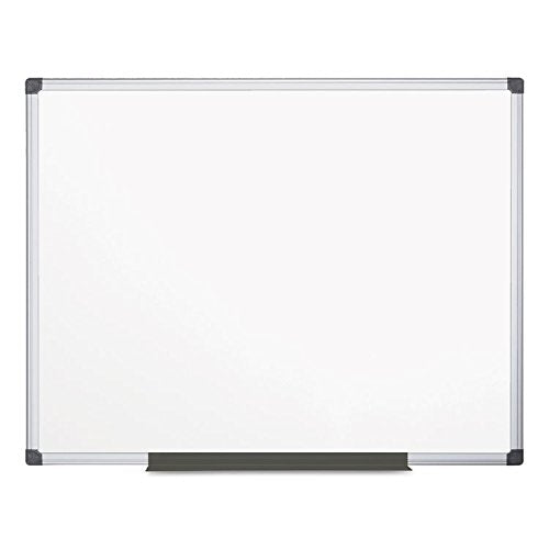 - Value Lacquered Steel Magnetic Dry Erase Board, 48 x 72, White, Aluminum Frame