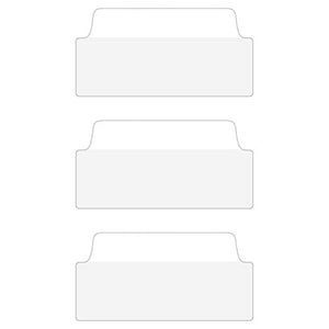 Avery Ultra Tabs, 3 x 1.5, 2-Side Writable, White, 24 Repositionable Filing Tabs, 48 Packs (74776)