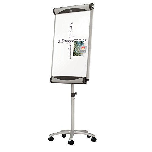 Quartet Easel, Mobile, Magnetic, Whiteboard / Flip Chart, 27 x 41 Inches, Euro Premium (EU2000TE)