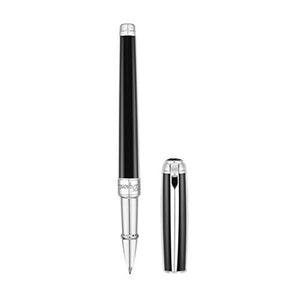 S.T. Dupont Line D Windsor Medium Rollerball Pen - Black/Palladium