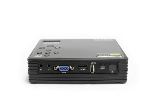 AAXA LED Android Pico/Micro Projector with LED, WXGA 1280x800 Resolution, 550 Lumens, Android OS, WiFi, Bluetooth, HDMI, VGA, 20,000 Hour LED Life, DLP Projector