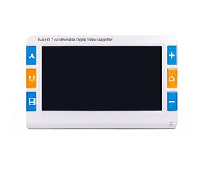 RS700 7 Inch Portable Digital Video Magnifier Low Vision Reading Aid Magnifier 2X~32X 26 Color Patterns 4mega Pixel