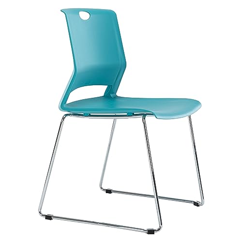 Sidanli Blue Stacking Chairs - Set of 4