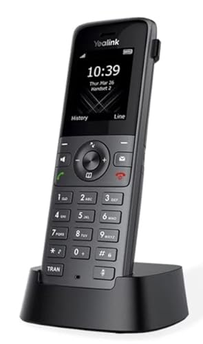 Yealink IP Phone W73P Bundle with W70B Base and W73H Handset + 4-Unit W73H Handset