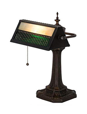 Gothic Mission Banker's Lamp