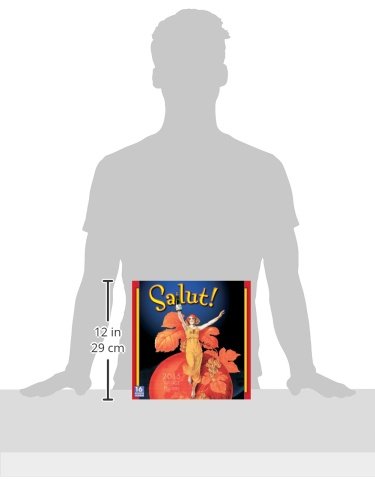 Salut! Vintage Poster Art 2015 Wall Calendar (English and French Edition)