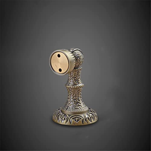 European Style Copper Door Stopper Furniture Door Hardware Anti-Collision Bathroom Door Stopper (Color: C)
