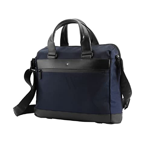 Montblanc Nightflight Document Case Slim Blue/Black 124144