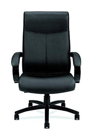 HON Validate Big and Tall Executive Chair - Leather Computer Chair - Black (HVL685)