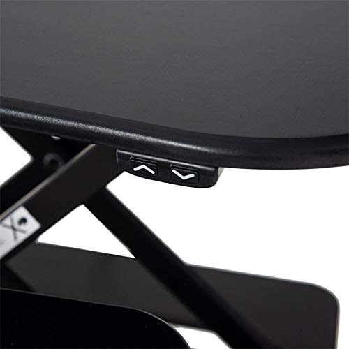 Stand Up Desk Converter Riser Ergonomic Height Adjustable Two Tier Electric Standing Desk 43