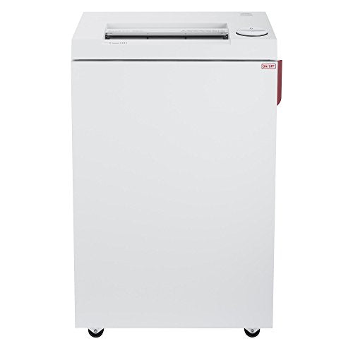 ideal. 2465 Continuous Operation Cross Cut Deskside Paper/Credit Card Shredder, 9-11 Sheet, 9 Gal. Bin, 3/4 HP Motor, P-5 Security Level