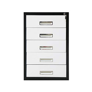 Office Supplies Metal Filing Cabinet with Lockable Drawers for Home Office Storage