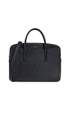 Kate Spade New York Margaux Double Zip Laptop Bag, Black, One Size