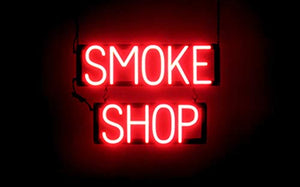 SpellBrite Ultra-Bright Smoke Shop Neon-LED Sign (Neon look, LED performance)