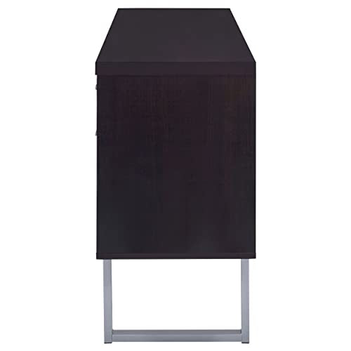Coaster Home Furnishings Lawtey 5-Drawer Credenza Cappuccino