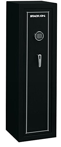 Stack-On SS-10-MB-E 10 Gun Fully Convertible Security Safe with Electronic Lock, Matte Black