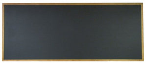NEOPlex 24" x 60" Extra-Large Framed Black Chalkboard - Quantity of 2