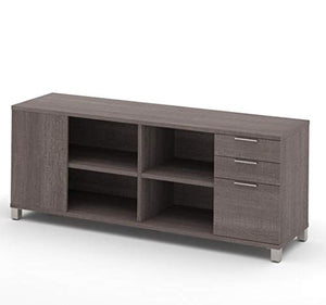 Bestar Credenza with Three Drawers - Pro-Linea