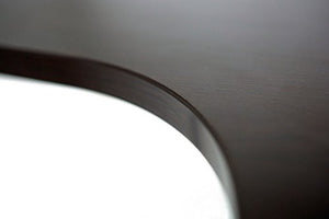 ApexDesk 3ESS-M-LFT Vortex Series 6-Button Electric Height Adjustable Sit to Stand 3-Leg Corner Desk, Espresso