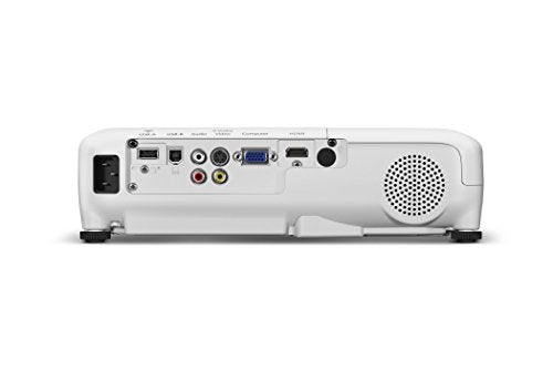 Epson Home Cinema 740HD 720p, HDMI, 3LCD, 3000 Lumens Color and White Brightness Home Theater Projector