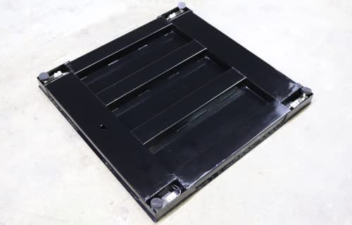 SellEton Non-NTEP Industrial Floor Scale 60" x 60" (5' x 5') - 5,000 lbs x 1 lb