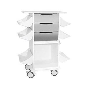 TrippNT Core CL Cart with Metallic Silver Drawers