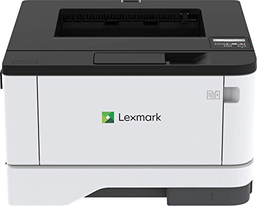 Lexmark B3442dw Monochrome Laser Printer with Full-Spectrum Security and Print Speed Up to 42 ppm(29S0300), Gray/White, Small