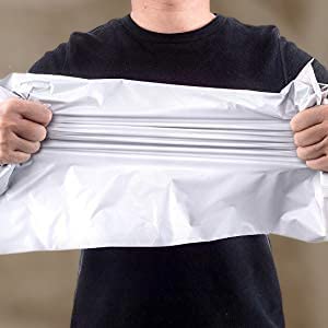 iMBAPrice 5000 10x13 White Poly MAILING Shipping ENVELOPES Bags (Total 5000 Bags)