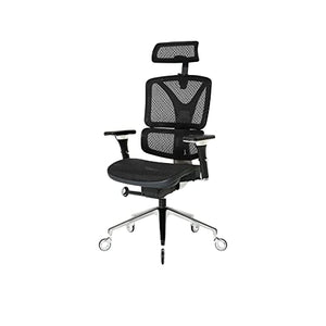 Nouhaus ErgoPRO Ergonomic Office Chair with Back Support and 360 Degree Swivel - Black
