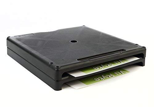Vu Ryte Stackable 1 Inch Computer Monitor Riser Stand, VuRyser 1, 11.37 X 11.37 X 1 Inches, Black, Set of 48, VUR 2455