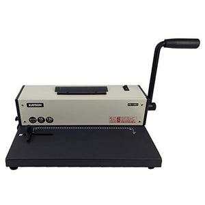Rayson PD-1503 Coil Binding Machine, 4:1 Pitch Spiral Binder with Electric Coil Inserter