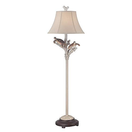 Seahaven Twin Turtle Night Light Floor Lamp 61.5" high