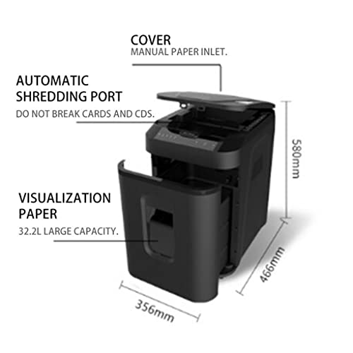 10mm Small Portable Electric Mini Shredder - Silent Household & Office