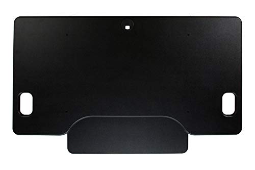 Rocelco 46" Large Height Adjustable Standing Desk Converter, Quick Sit Standup Triple Monitor Riser, Gas Spring Assist Computer Workstation, Retractable Keyboard Tray, (R DADRB-46), Black