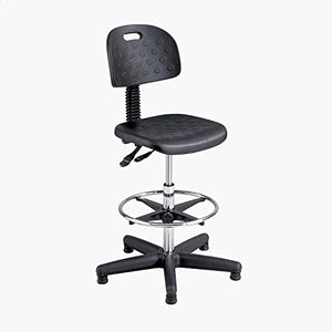 DATOZA Drafting Chair with Locking Back Angle Adjustment and Swivel Adjustability