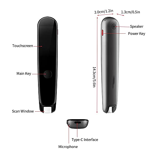 Dictionary Pen Text Scanning Reading Translation Language Translator Device WiFi/Hotspot Connection/Offline