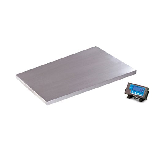 Salter-Brecknell PS500-36S Compact Light Weight Floor Scale with LCD Display, 36" Length x 22" Width x 2" Height, 500lbs Capacity