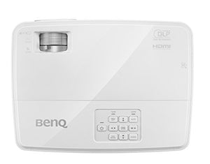 BenQ DLP Business Projector - WXGA Display, 3300 Lumens, Dual HDMI, 13,000:1 Contrast, 3D-Ready Projector (MW529E)