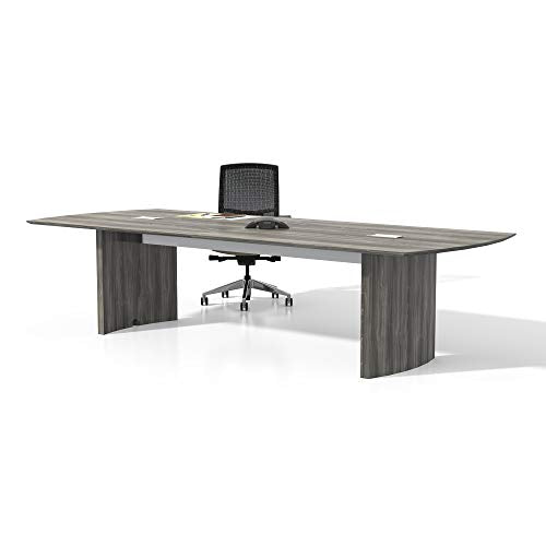 Safco Products MNC10LGS Medina Table, 10', Gray Steel