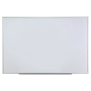 Universal 43626 Dry Erase Board, Melamine, 72 x 48, Satin-Finished Aluminum Frame