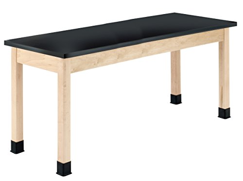 Diversified Woodcrafts Laboratory Table - 24"x60" - 30" High, Epoxy Resin Top