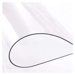 None PVC Transparent Chair Mat, Non-Slip Protection Mat DIY Can Be Cut, for Carpet Floors - 1.5mm Thickness, 180x250cm
