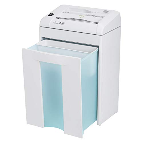 ideal. 2270 Continuous Operation Strip-Cut Deskside Paper/Staple/Paper Clip/Credit Card/CD/DVD Shredder, 10–12 Sheet Feed Capacity, 5 Gallon Bin, 1/5 Horsepower Motor, P-2 Security Level
