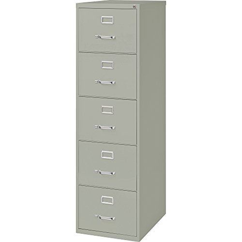 Lorell LLR48502 Commercial Grade Vertical File Cabinet, Light Gray