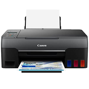Canon PIXMA MegaTank G3260A Wireless All-in-One Color Inkjet Printer, Black - Print Copy Scan for Home Office - 10.8 ipm, 4800 x 1200 dpi, Borderless Photo Printing, BROAGE Printer Cable
