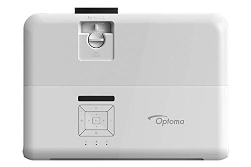 Optoma UHD52ALV True 4K UHD Smart Projector | Super Bright 3500 Lumens | HDR10 + HLG Support | Works with Alexa and Google Assistant | Voice Command | Support IFTTT, Black