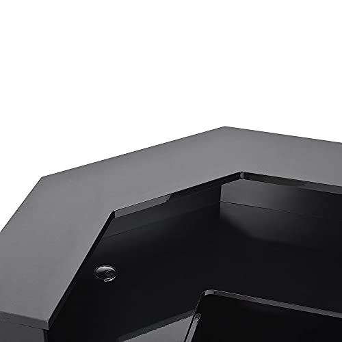 Dir Reception Area Counter with LED Lights Valencia
