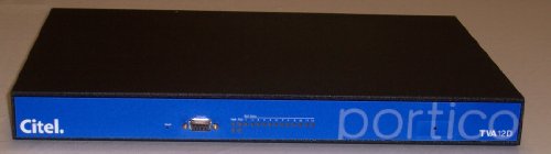 Citel Portico TVA12D 12-Port Telephone VoIP Adapter with 2 FXO - Citel VoIP Adapter