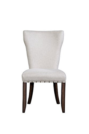 Furniture At Home Selwyn Collection Side Chair, Set of 2, Cream